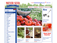 Tablet Screenshot of meyerseedco.com